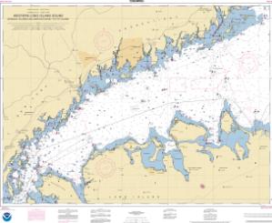 thumbnail for chart Western LI Sound Norwalk Islands and Huntington Bay to City Island