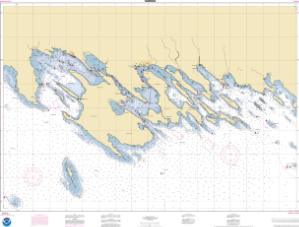 thumbnail for chart Les Cheneaux Islands