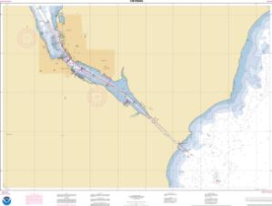 thumbnail for chart Sturgeon Bay and Canal - Southern Part